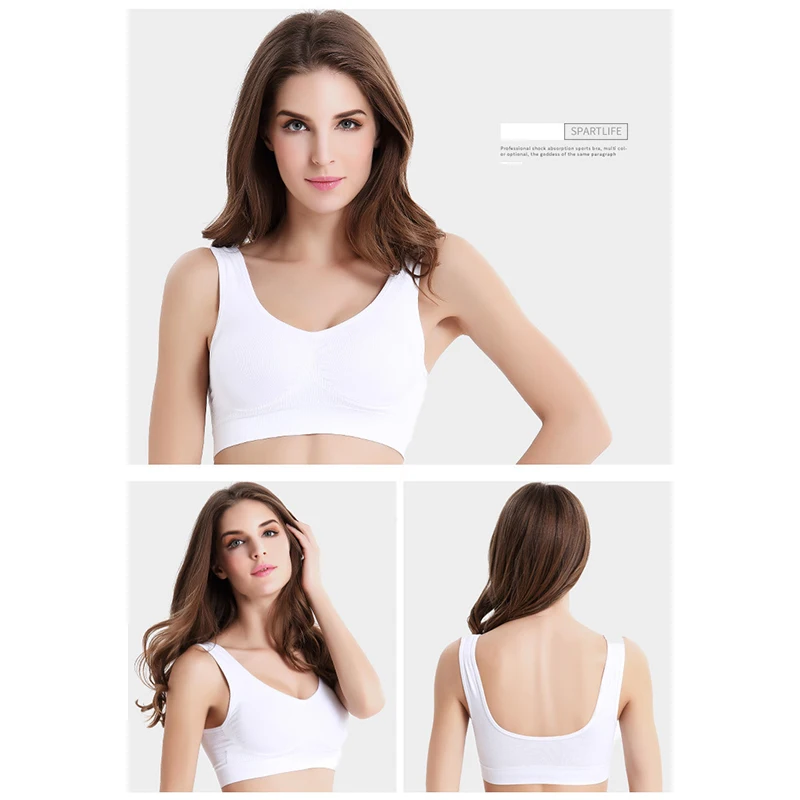 NEW Push up Bra Plus Size Bras Women Bra Top Padded Wireless Brassiere Top