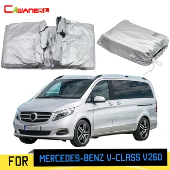 Cawanerl Full Car Cover MPV Sun Rain Snow Scratch Protector Cover For Mercedes-Benz V-Class V260 1