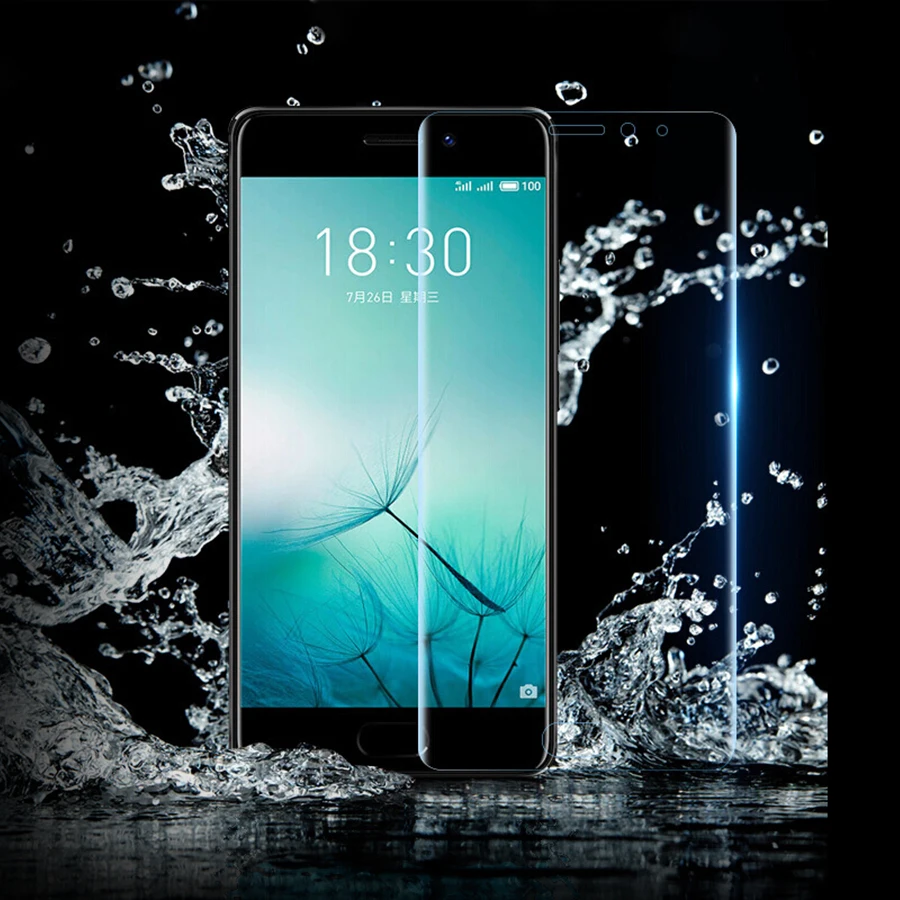

For Meizu 16 15 Plus Lite 16X th Pro 7 Plus E3 v8 x8 3D Full Cover Screen Protector Silicone Soft TPU Film For Meizu 16 15 Plus