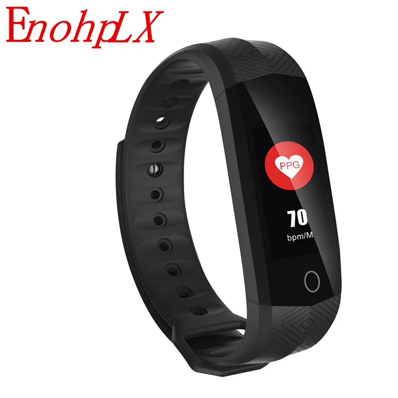 

EnohpLX Smart Watch Smart wrist Band Heart rate Blood Pressure Women's and Men's Watch intelligent For iOS Android