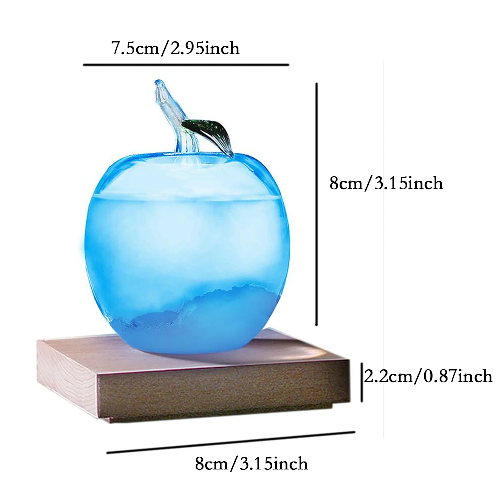 Креативная настольная капелька, штормовое стекло, капля воды, погода, шторм, предсказатель, мониторы, бутылка, барометр, украшения, ремесла, подарок