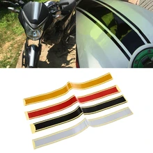 Autocollant de carénage de réservoir pour moto café Racer, 50x4.5 cm, 1 pièce