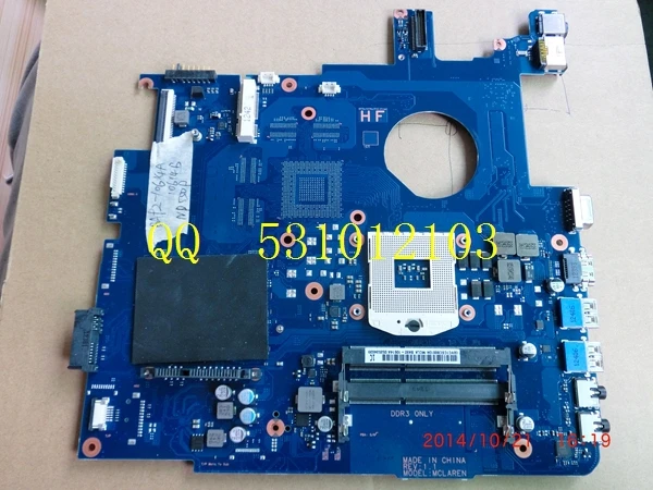 For Samsung NP550P7C font b motherboard b font BA92 10614A notebook mainboard 100 Tested ok qulity