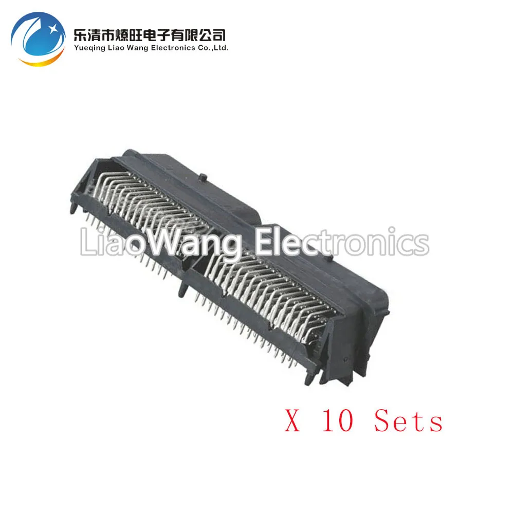 

10 Sets 90 pin automotive computer Welded board Automotive computer control system with terminal DJ7901-1.5-10 90P connector