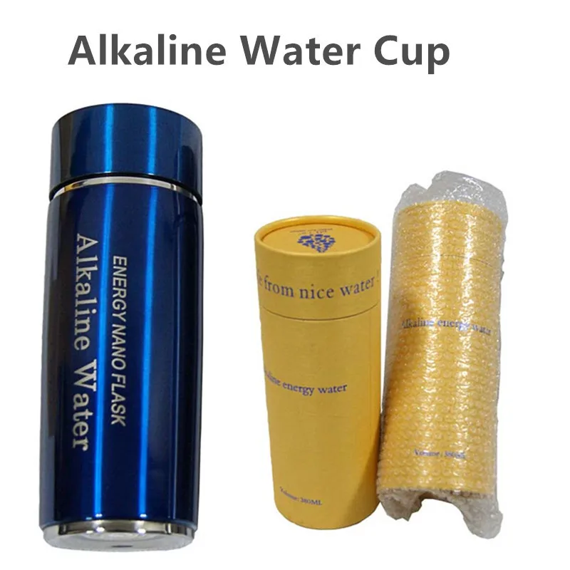 Alkaline Energy Water Bottle 380ML Nano Energy Flask Alkaline Water Cup