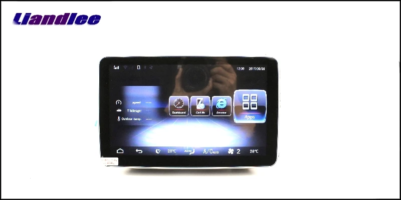 Liandlee Car Multimedia Player NAVI For Mercedes Benz MB ML M Class W164 2005~2011 Comand NTG Car Radio Stereo GPS Navigation 16