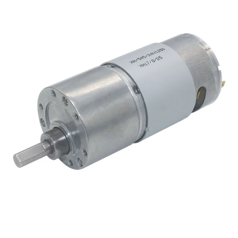 12VDC 8-1000 об/мин высокий крутящий момент низкий об/мин двигатель постоянного тока цельнометаллический малошумный мотор-редуктор