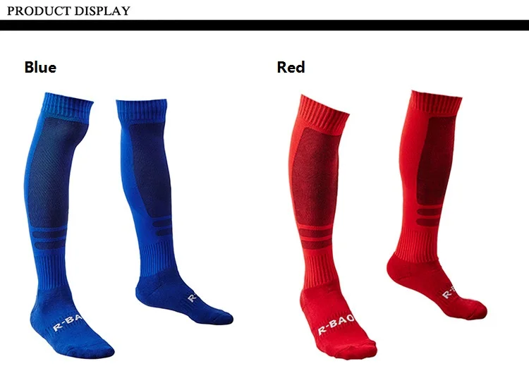 RB6601 R-BAO футбольные/футбольные носки для взрослых высокое качество дезодорирующие махровые футбольные носки 3 пары = 1 лот