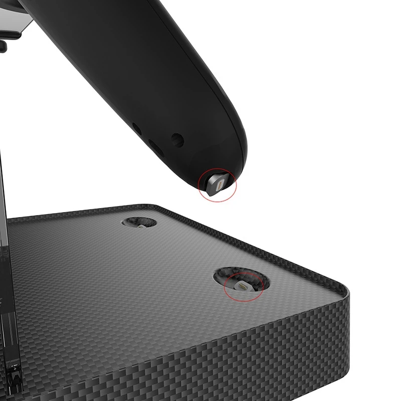 Магнитная Беспроводная зарядка подставка для Htc Vive Pro Vr контроллер двойная