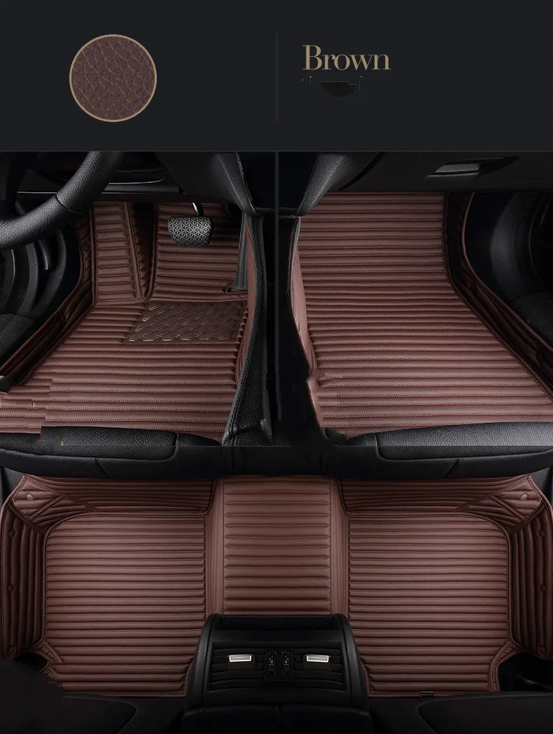 Custom full covered special car floor mats for Hummer H2 H3 waterproof
