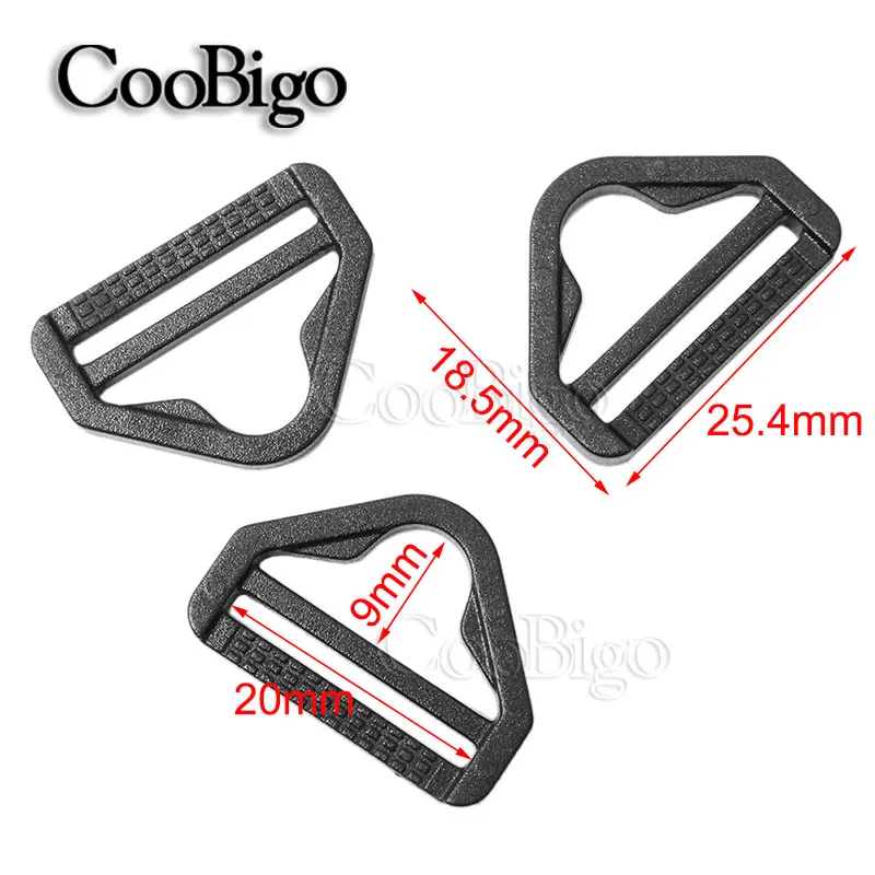 Buy 101000pcs 3/4"(20mm) Black Buckles Plastic D Ring
