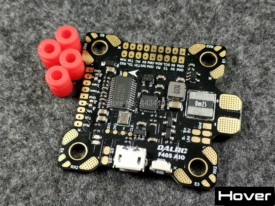 Управление полетом DALRC F405 AIO Полетный контроллер высокого качества MCU STM32 F405RGT6 MPU6000