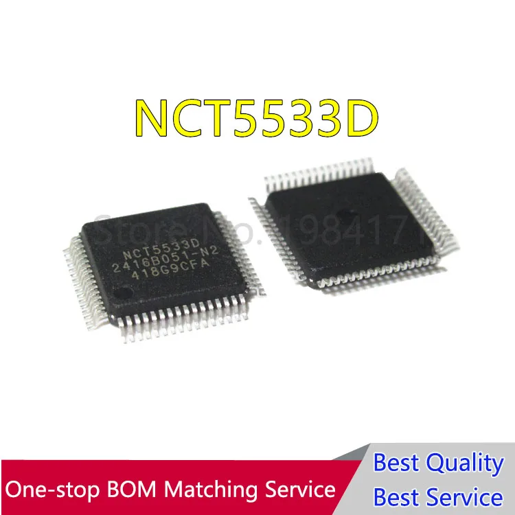 5 шт. NCT5533D 5533D QFP64 Новинка | Обустройство дома