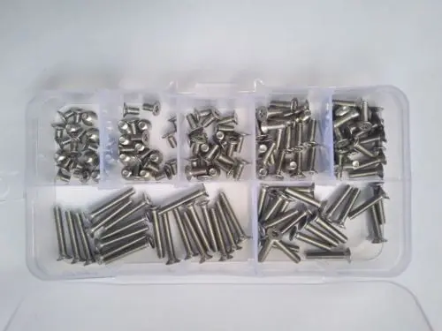140 шт. M3 Torx T & TX розетка с потайной головкой ассортиментом стопорных винтов|bolt wall|m3