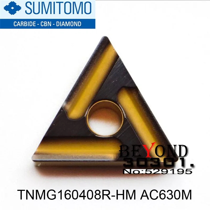 TNMG160408R HM AC630M, Sumitomo original Carbide Tip Lathe turning tool