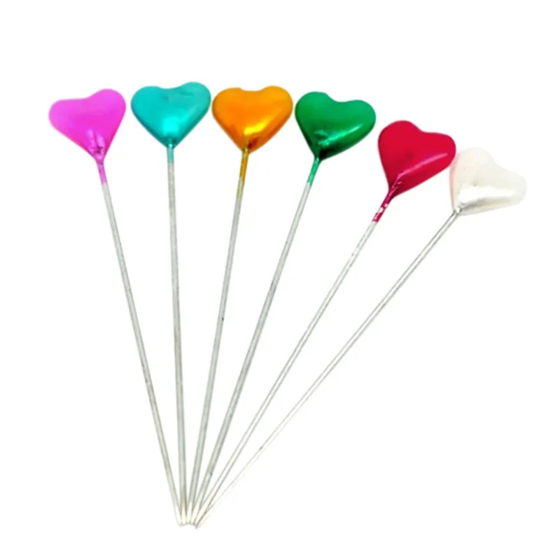 

Useful 5 Cases(150pcs) Cute Mixed Heart Craft Sewing Pins 5.5cm long DIY