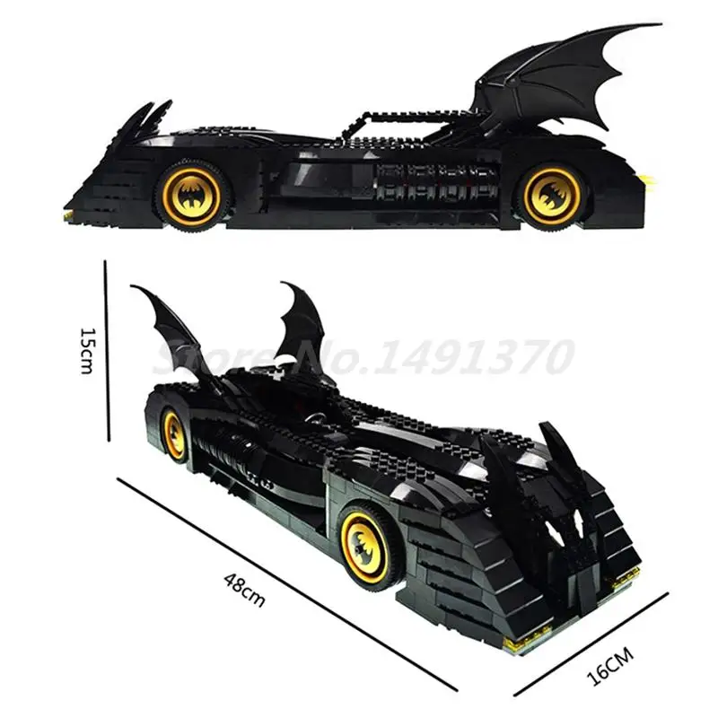 Decool Super Hero Batman Tumbler BatMobile Batwing Building Blocks 7116 Compatible Legoingly 7784 Educational Toys For Children