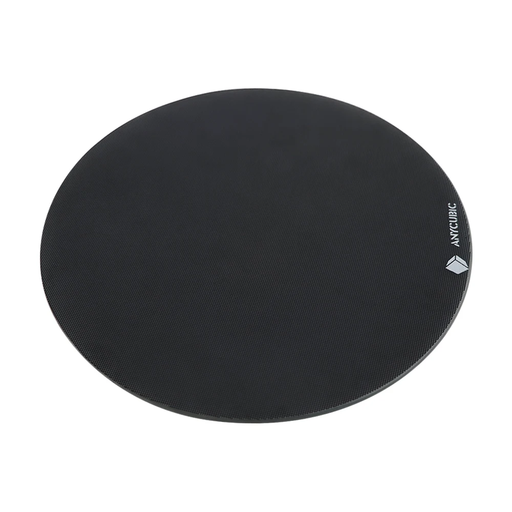 Najtaniej Średnica 200mm 240mm hotbed Ultrabase platforma okrągła powierzchnia do zabudowy płyta szklana do ANYCUBIC Kossel linear plus koło pasowe drukarka 3D