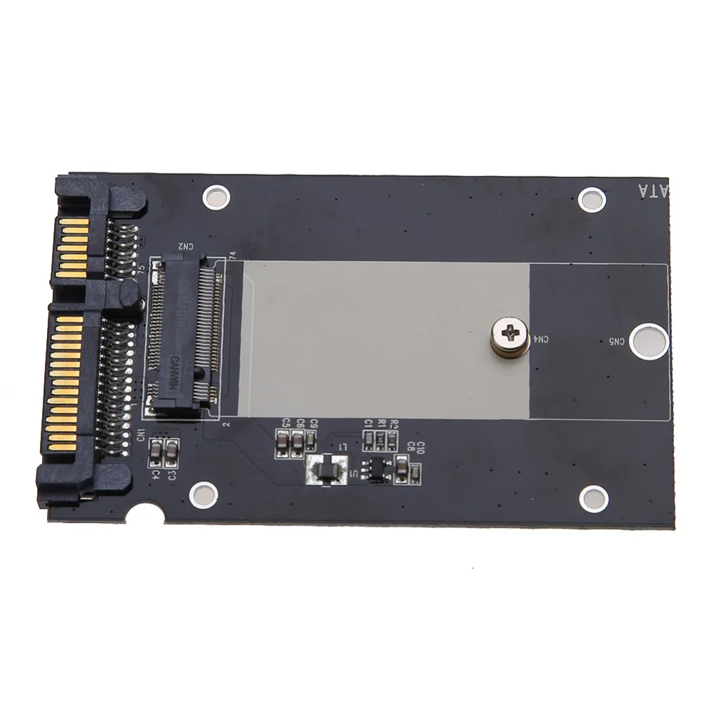 2 шт. B Ключ M.2 NGFF SSD SATA 2," 7+ 15 22 штифта конвертерная плата адаптера 2242 2260 мм M.2 NGFF SSD HDD корпус для ADATA/KingSpec m2