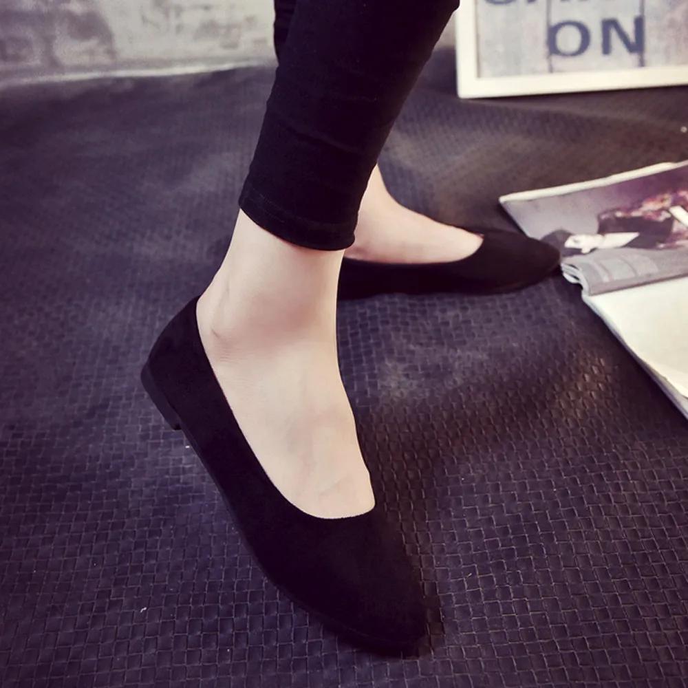 

NEW womens flat casual shoes Ladies Slip On Flat Shoes Sandals Casual Ballerina Shoes mocassim feminino Dropshipping #BY30