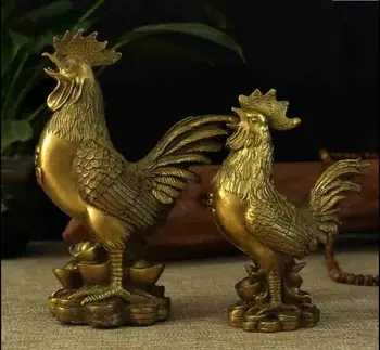 

New Creative cock copper Decorations