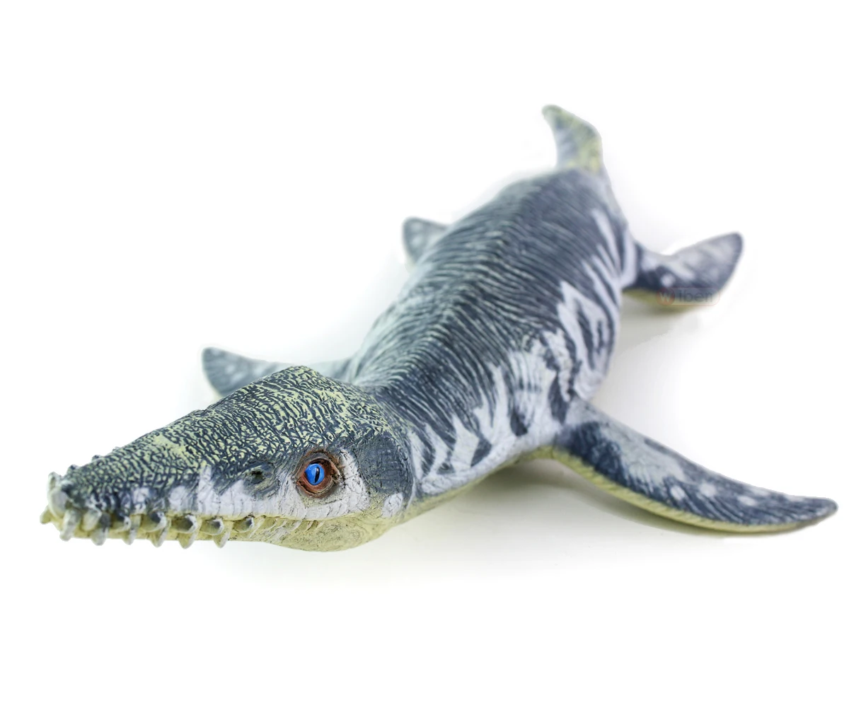 Jurassic Dinosaur Toy Model Liopleurodon PVC Soft Simulation Animal Model of Children's Birthday Gift