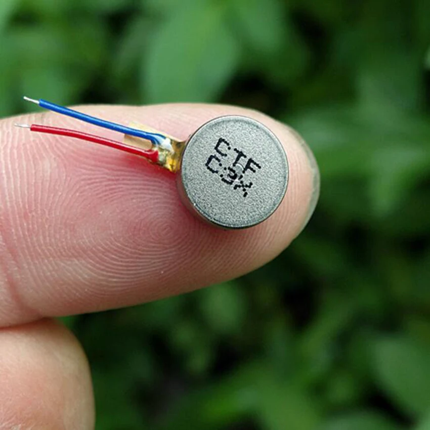 

1pcs Mini Vibration Motor DC3V-4.2V 0930 Flat Button-type Moteur For Mobile Phone Tablet Household Appliances