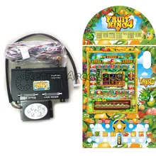 Новейшая модель Fruit King 4 Maquina nueva Con pantalla lcd 1" Мексика Fruitking 4 видео слот игра PCB доска с клавиатурой акрил