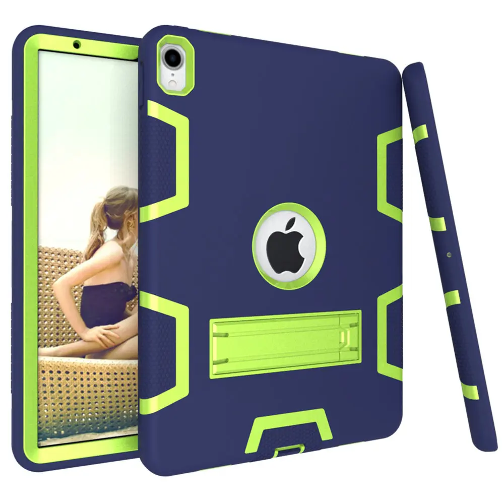 Heavy Duty Funda Hybrid Kids Safe Cover Rugged Stand Case For New iPad