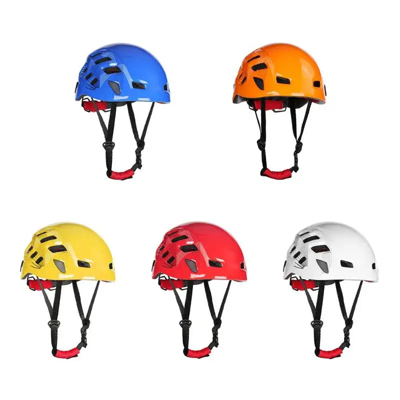 

Outdoor rock climbing downhill helmet speleology mountain rescue equipment to expand safety helmet Caving Work Helmet