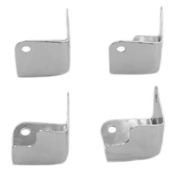 

4pcs Sliver Hard Plastic Guitar Amp Amplifier Speaker Cabinet Corner Protectors