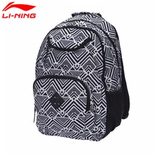 Li-Ning, унисекс, Городской Спортивный Рюкзак, полиэстер, классический городской рюкзак для бега, спортивная сумка с подкладкой, ABSM138 BBF232