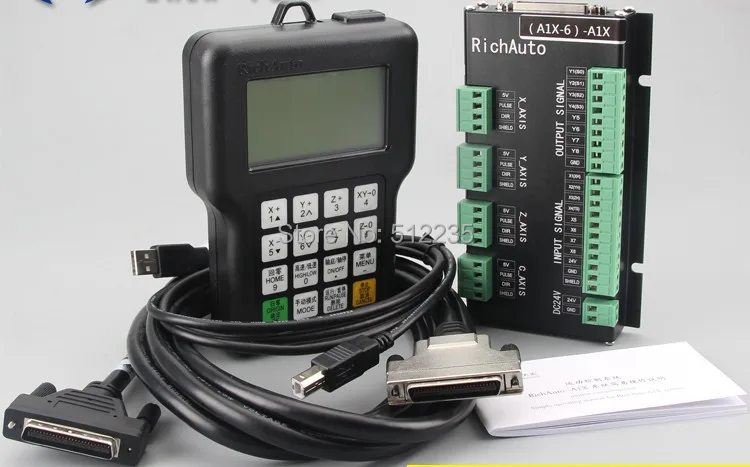 

A11E controller RichAuto A11E DSP controller CNC DSP controller A11E 3 axis replace DSP 0501 controller for cnc router