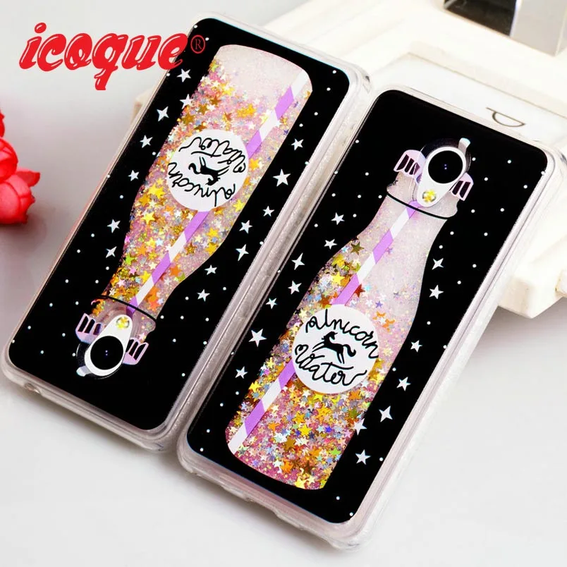 

ICOQUE Case for Meizu M5C Cover Glitter Quicksand Luxury Silicone M 5c Coque Phone Case For Meizu M5c Cover Fundas Girl