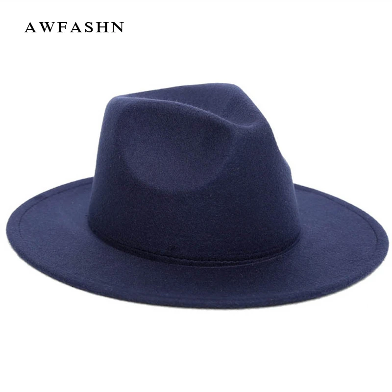 2019 Women Fedoras Cap Top Vintage Hat for Girls Flat Hats Female British Style Woolen Ladies Jazz Round Cap 2019 Women Fedoras Cap Top Vintage Hat for Girls Flat Hats Female British Style Woolen Ladies Jazz Round Cap