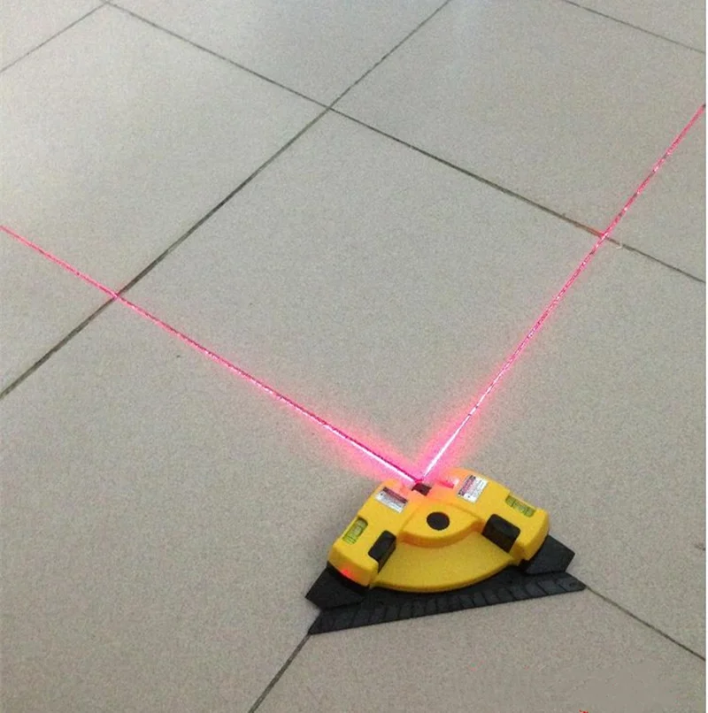 Высокоточный самовыравнивающийся линии под углом 90 градусов; правой кнопкой мыши угла лазерного грунта инфракрасный прибор для измерения уровня измерения площади лазерная маркировочная машина