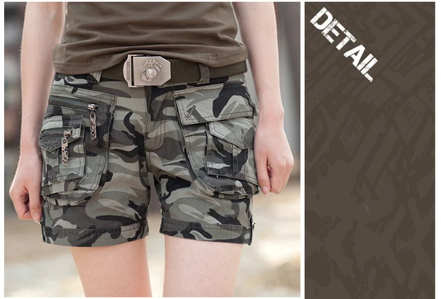 Short militar para mujer hotsell