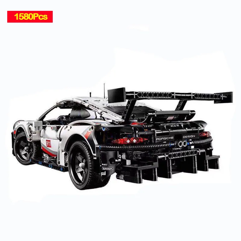 

Decool 13387 Technology Machinery Porsche 911rsr Sports Car Building Blocks Compatible Toys D25