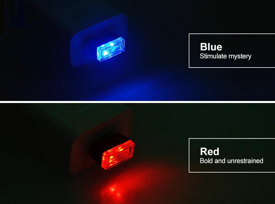 USB светодиодный мини беспроводной светодиодный набор для внутреннего освещения, светодиодный, для украшения интерьера, лампа для ночного освещения, красный/синий/белый/розовый