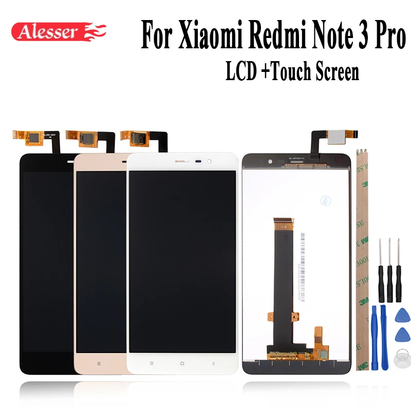 Alesser для Xiaomi Redmi Note 3 Pro ЖК дисплей и сенсорный экран в сборе запасные части