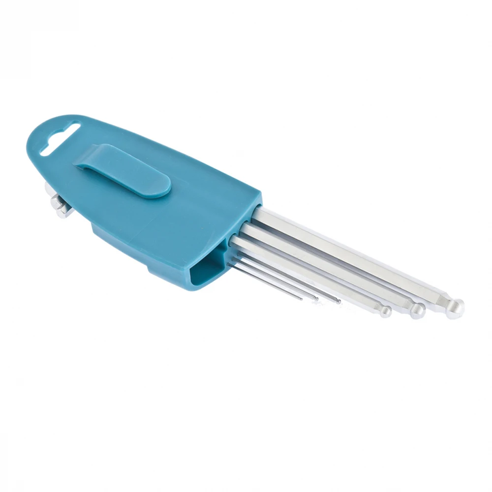 Набор ключей имбусовых HEX GROSS 16404 (Легированная сталь, 9 ключей, размер ключа от 1,5 мм до 10 мм, антикоррозийное покрытие)