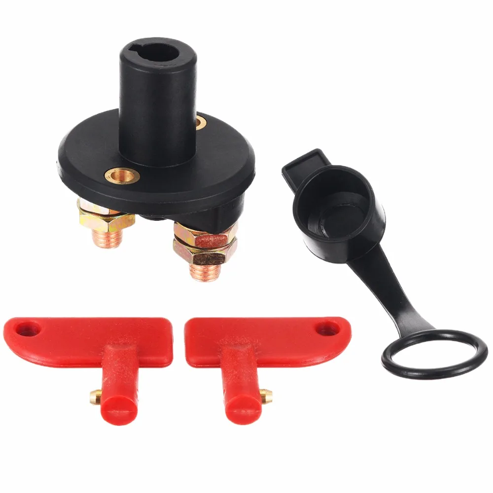 

12V Car Truck Boat Battery Cut Off Switch Isolator Disconnect Power Kill Switch for Automobile Speed Racing Modified Switches