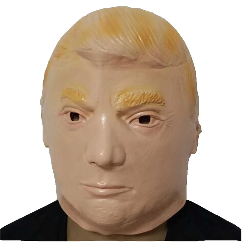 Маска Дональда Трампа, биллионер, Президентский костюм, латексная маска для косплея, маска, президент США Трамп, маска для знаменитостей, пародия, реквизит