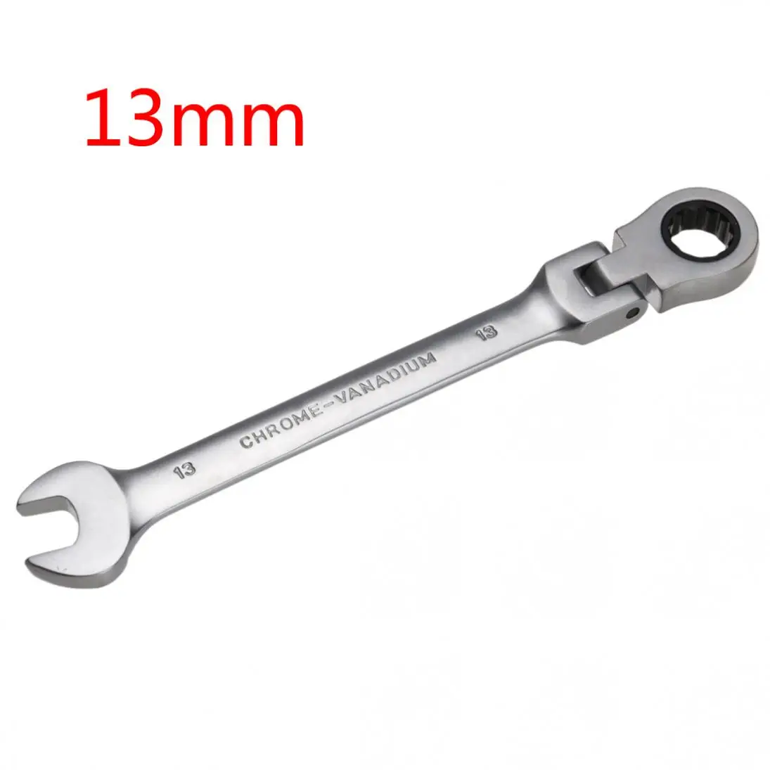 13mm Open End And Ring Combination Ratchet Handle Spanner Wrench Set