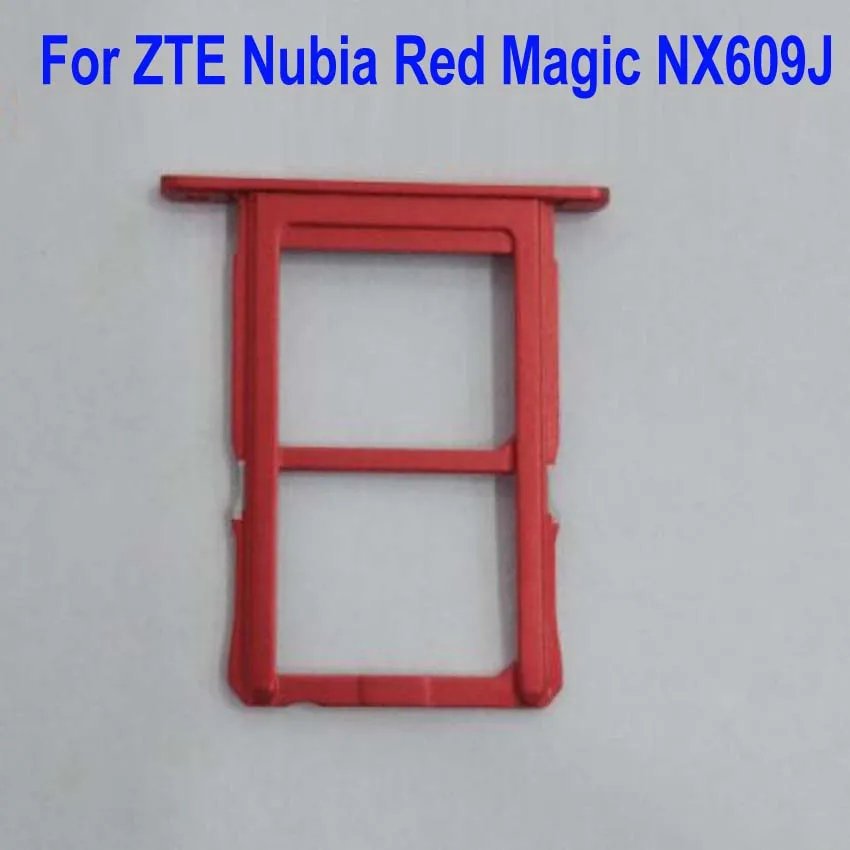 

Original New Sim Card Reader Slot Tray Port Holder For ZTE Nubia Red Magic RedMagic NX609 NX609J Phone Flex Cable Replacement