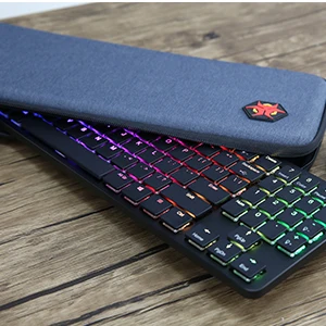 Hexgeards X1 Bluetooth RGB подсветка игровая клавиатура Kailh CHOC переключатель механическая клавиатура ультра-тонкая портативная беспроводная клавиатура