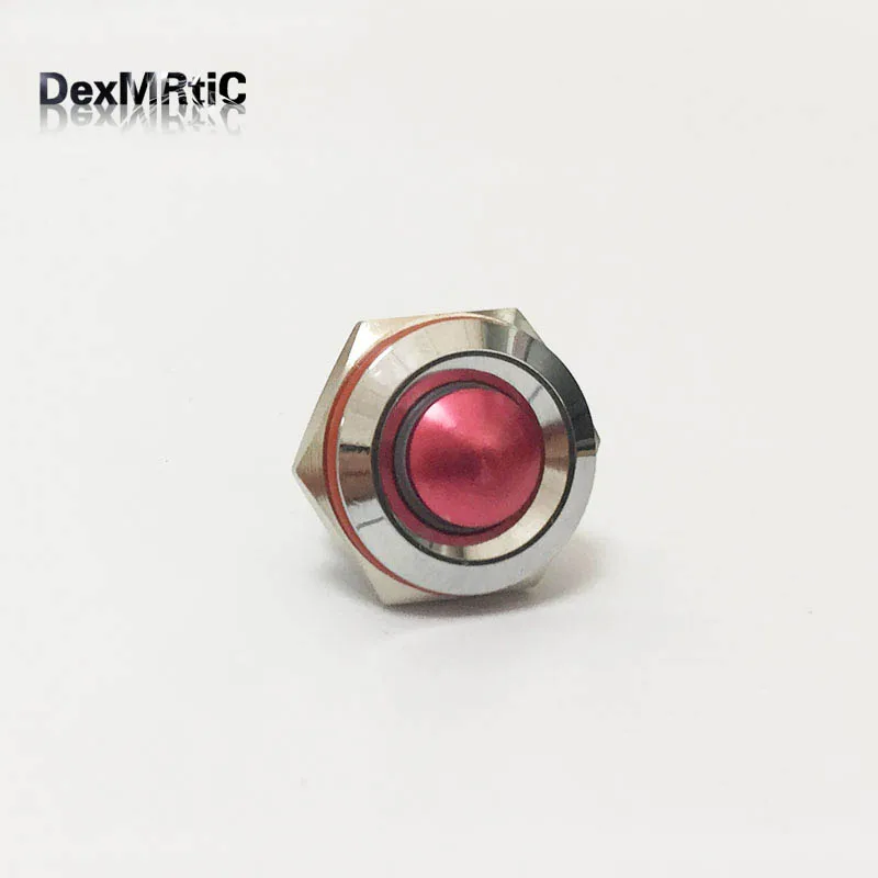 

16mm Momentary Push button Switch Press the reset switch Momentary On Off Push Button Micro Switch Normally Open (reset)