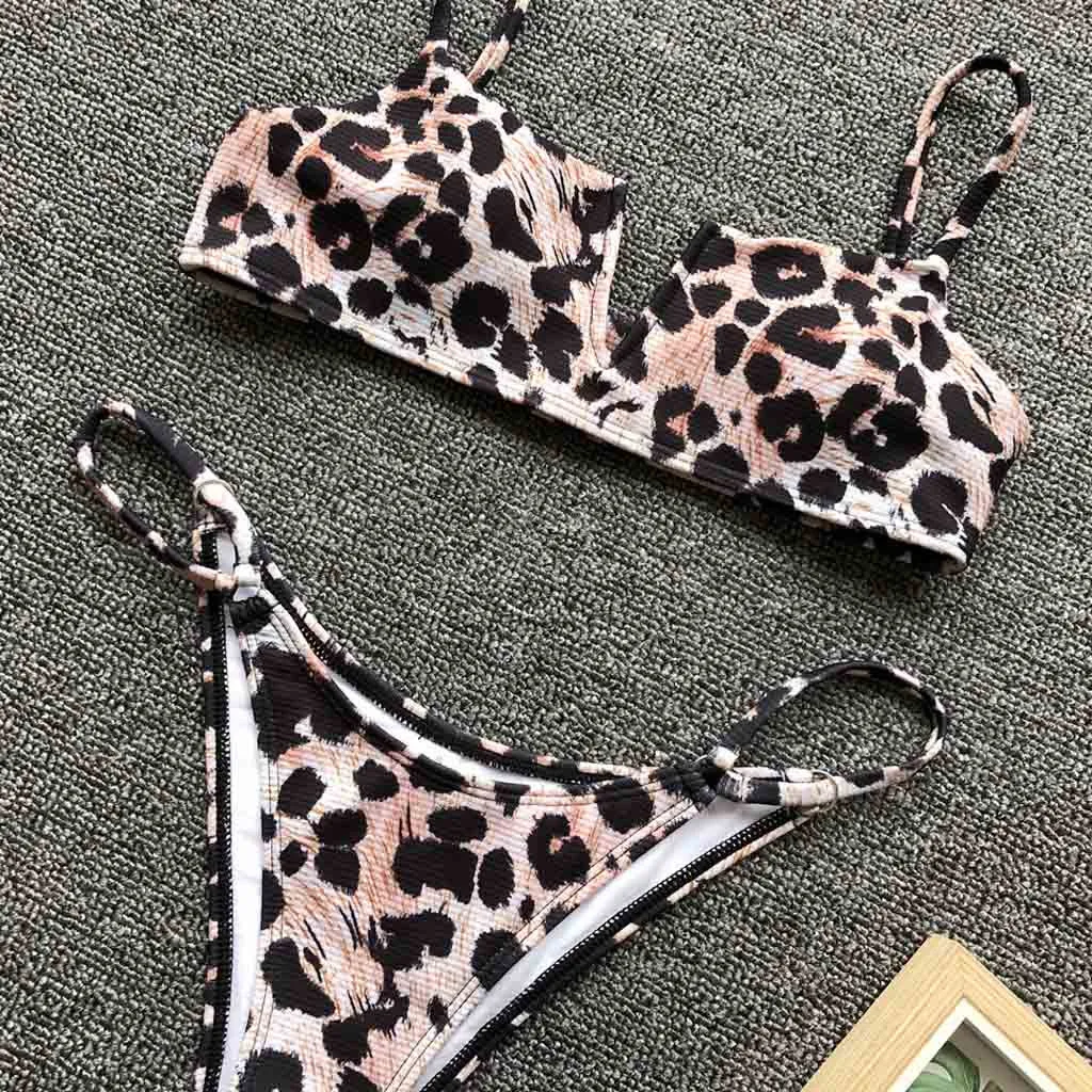 New Trend Sexy Swimsuit Women Swimwear One Piece Beachwear Bodysuit Push-Up Padded Solid Bikini Set