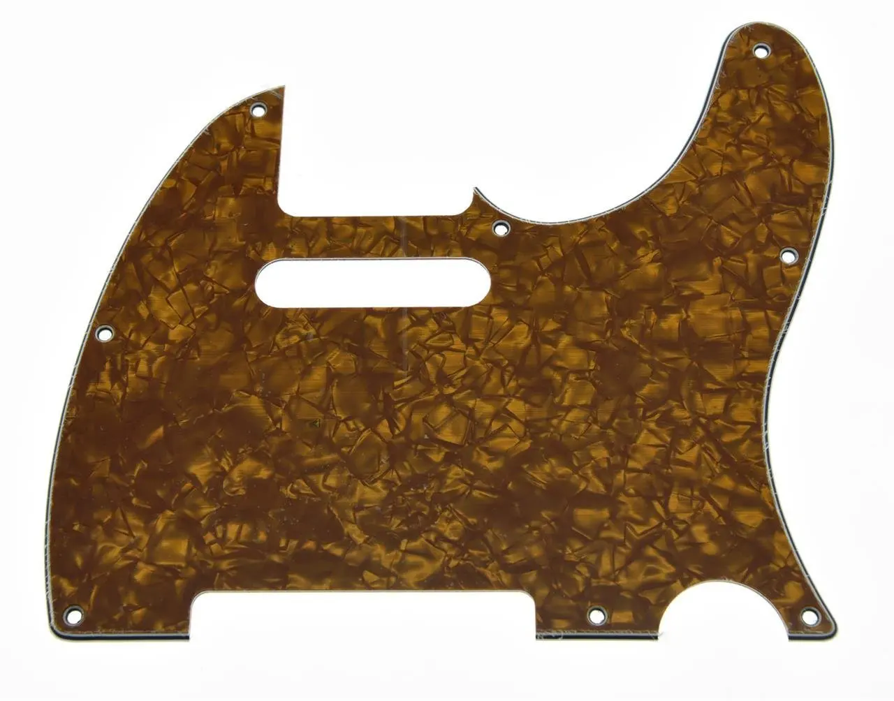 Gold Pearl Tele Guitar Pickguard Scratch Plate for Fender Telecasterin
