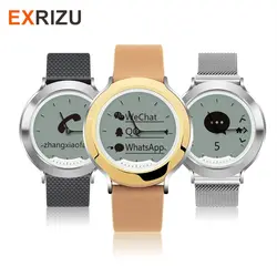 EXRIZU 5ATM водостойкие умные часы пульсометр цифровой ЖК-дисплей + руки циферблат Будильник Спортивные Smartwatch для iPhone Android